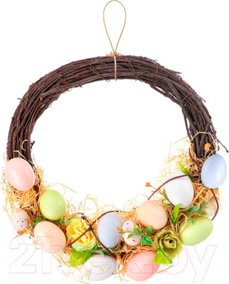 Декор настенный Elan Gallery Венок Воздушная коллекция / 450152