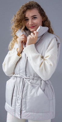 Жилет утепленный MT.Style Кулиска 4ХL (серый)