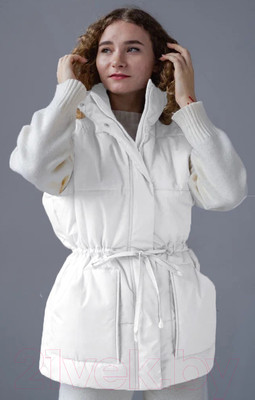 Жилет утепленный MT.Style Кулиска L-XL (белый)