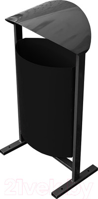 Урна уличная BZT DumL04 (черный)