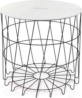 Журнальный столик Sheffilton SHT-CT41 (сандал/черный муар)