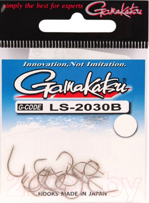 Набор крючков рыболовных Gamakatsu LS-2030B New Label Hooks Bronze / 147995-012 (15шт)