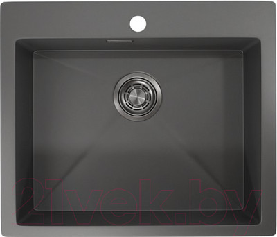 Мойка кухонная GRANULA GR-5951 (графит матовый)