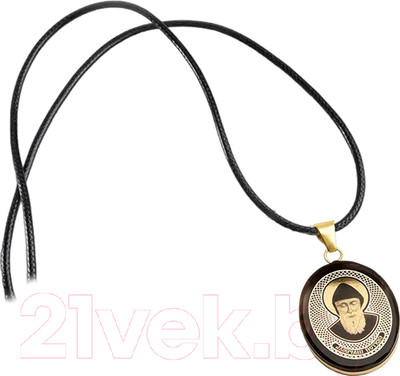 Кулон Wolves Нательная иконка Святой целитель Шарбель 41044