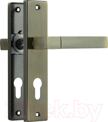 Ручка дверная Нора-М 709К-55мм (старая бронза)