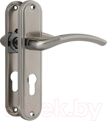 Ручка дверная Нора-М 796А-55мм (матовый никель)