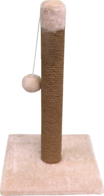 Когтеточка Кот и Пёс Столбик №2 / КС63Д (молочный)