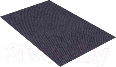 Коврик грязезащитный Shahintex icarpet Ребристый ТПР 80x120 S / 823574 (графит 01)