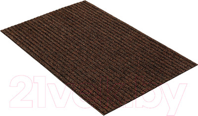 Коврик грязезащитный Shahintex icarpet Ребристый ТПР 80x120 / 839520 (брауни 04)