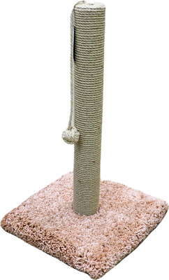 Когтеточка Кот и Пёс Столбик К1 / КС50Д-К (бежевый)