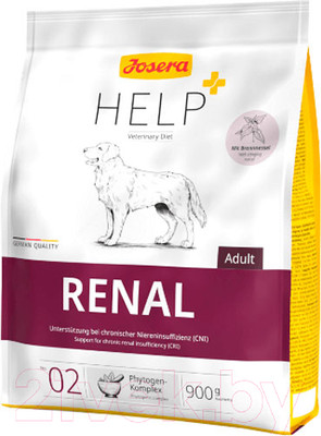 Сухой ветеринарный корм для собак Josera Нelp Renal Dog (900г)