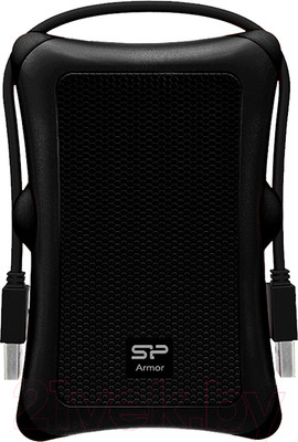 Внешний жесткий диск Silicon Power Armor A30 Black 2TB (SP020TBPHDA30S3A)