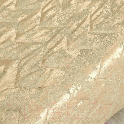 Покрывало Nivasan Мрамор 240x240 / P.MR 240-23 (бежевый)