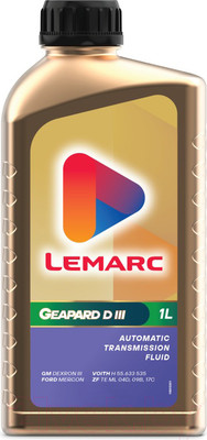 Трансмиссионное масло Lemarc Geapard D III / 11990301 (1л)