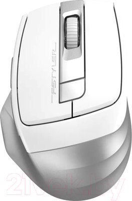 Мышь A4Tech Fstyler FB35S (белый/серый)