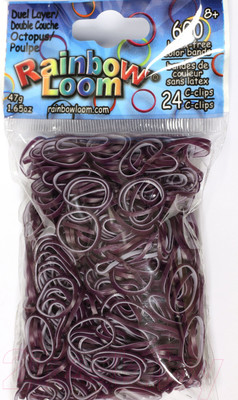 Набор для плетения Rainbow Loom Набор резинок / B0183  (осьминог)
