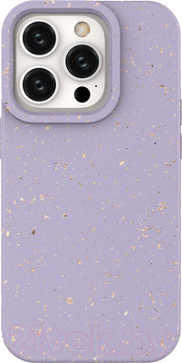 Чехол-накладка Case Recycle для iPhone 13 Pro (фиолетовый матовый)