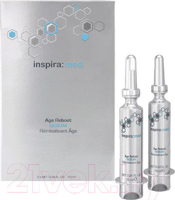 Сыворотка для лица Inspira Age Reboot Serum Интенсивно омолаживающая (2x10мл)