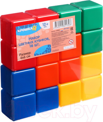 Развивающий игровой набор Соломон Набор цветных кубиков / 1200605