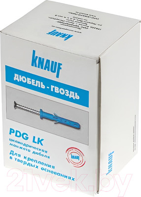 Дюбель-гвоздь Knauf PDG LK 6x40 (150шт)