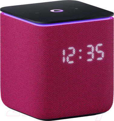 Умная колонка Яндекс Станция Миди с Zigbee YNDX-00054PNK (малиновый)