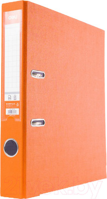 Папка-регистратор Deli F819-OR (оранжевый)