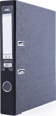 Папка-регистратор Deli CF819-BK (черный)