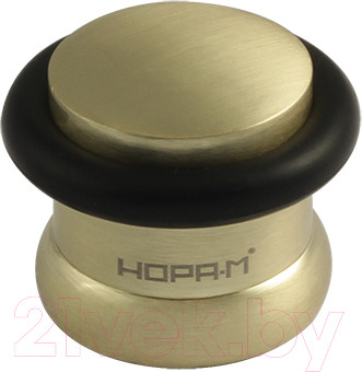 Ограничитель дверной Нора-М 102 / 7232 (матовое золото)