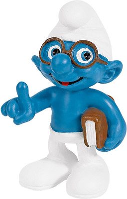 Фигурка коллекционная Schleich Гномик умный с книгой / 20734