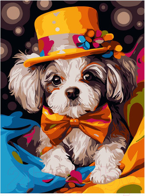 Картина по номерам Lori Фокусник / Кпн-351