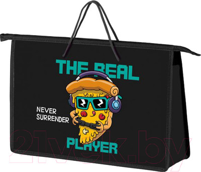 Папка-портфель Оникс Пицца геймер / ПТ-15-4 