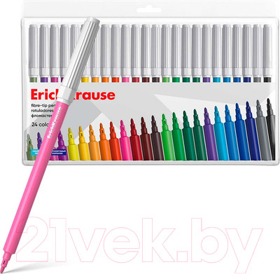 Фломастеры Erich Krause 61826 (24цв)