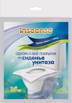 Накладки на унитаз Inseense №10 / Ins10sid (10шт)