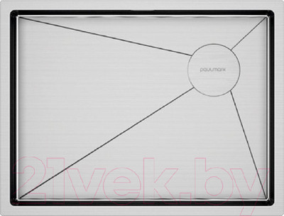 Мойка кухонная Paulmark PM885844-BS