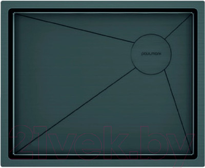 Мойка кухонная Paulmark PM885844-GM