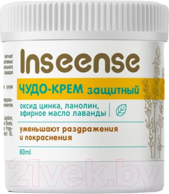 Крем для тела Inseense Защитный / Ins80ProtCr (80мл)