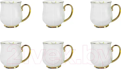 Набор кружек Lenardi Multicolor 133-369 (6шт)