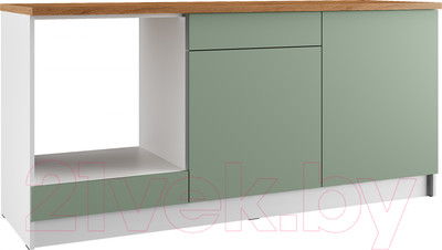 Шкаф-стол кухонный Eligard Urban ШСКс 180 (самшит/дуб бунратти)