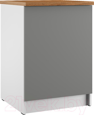 Шкаф-стол кухонный Eligard Urban ШСК1с 60 (дымчатый алмаз/дуб бунратти)