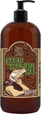 Гель для бритья Hey Joe Shave Gel Clear Fresh прозрачный (1л)