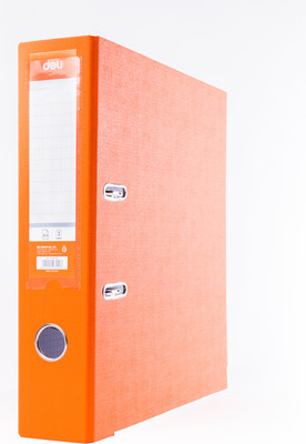 Папка-регистратор Deli F818-OR (оранжевый)