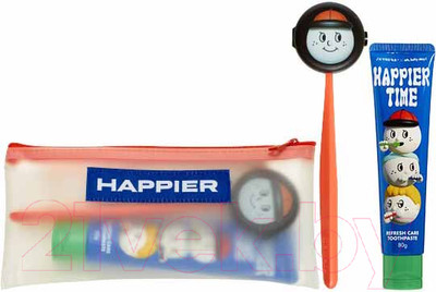 Набор для ухода за полостью рта Dentique Oh, Lollyday X Dentique Travel Kit Refresh (дорожный)