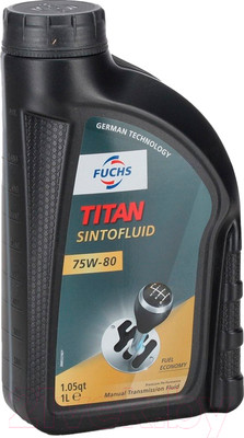 Трансмиссионное масло Fuchs Titan Sintofluid 75W80 GL-4 / 602009142 (1л)