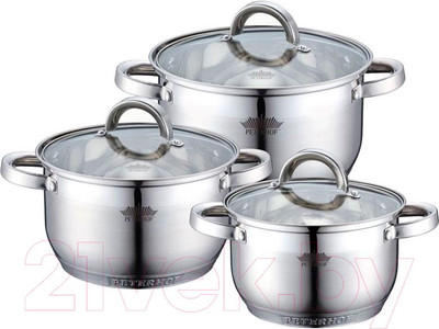 Набор кастрюль Peterhof PH-15772