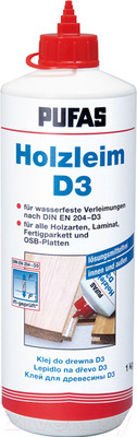 Клей Pufas D3 для древесины (500г)