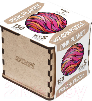 Пазл EWA Розовая планета (S)