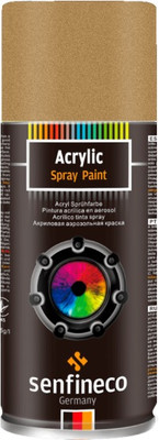 Краска автомобильная Senfineco Paint Acrylic Metallic / 4188 (400мл, золото)