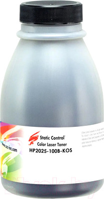 Тонер для принтера Static Control HP2025-100B-KOS