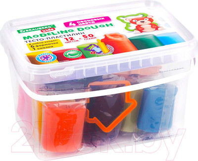 Набор для лепки Brauberg Kids / 106721 (12цв)