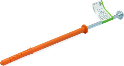 Дюбель рамный ЕКТ RD-H 10x200 потай / B009553 (1шт, нейлон)